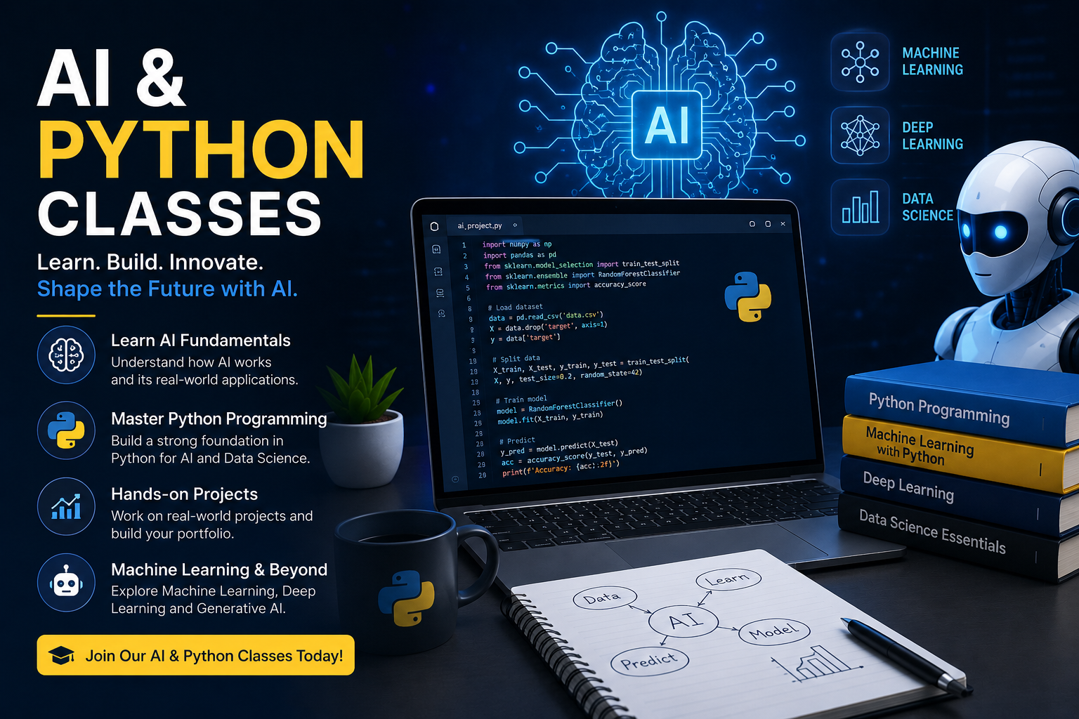 AI & Python Classes
